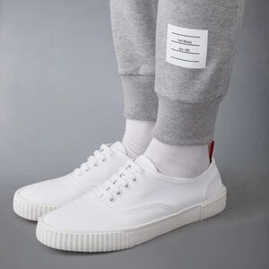 Thom Browne Canvas Heritage Sneakers